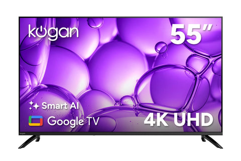 Kogan 55" LED 4K Smart AI Google TV