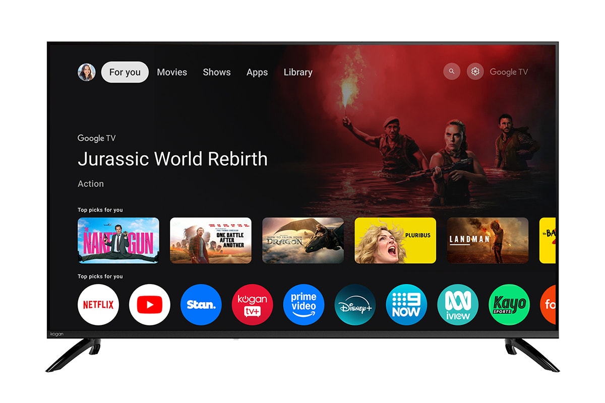 Kogan 55" LED 4K Smart AI Google TV