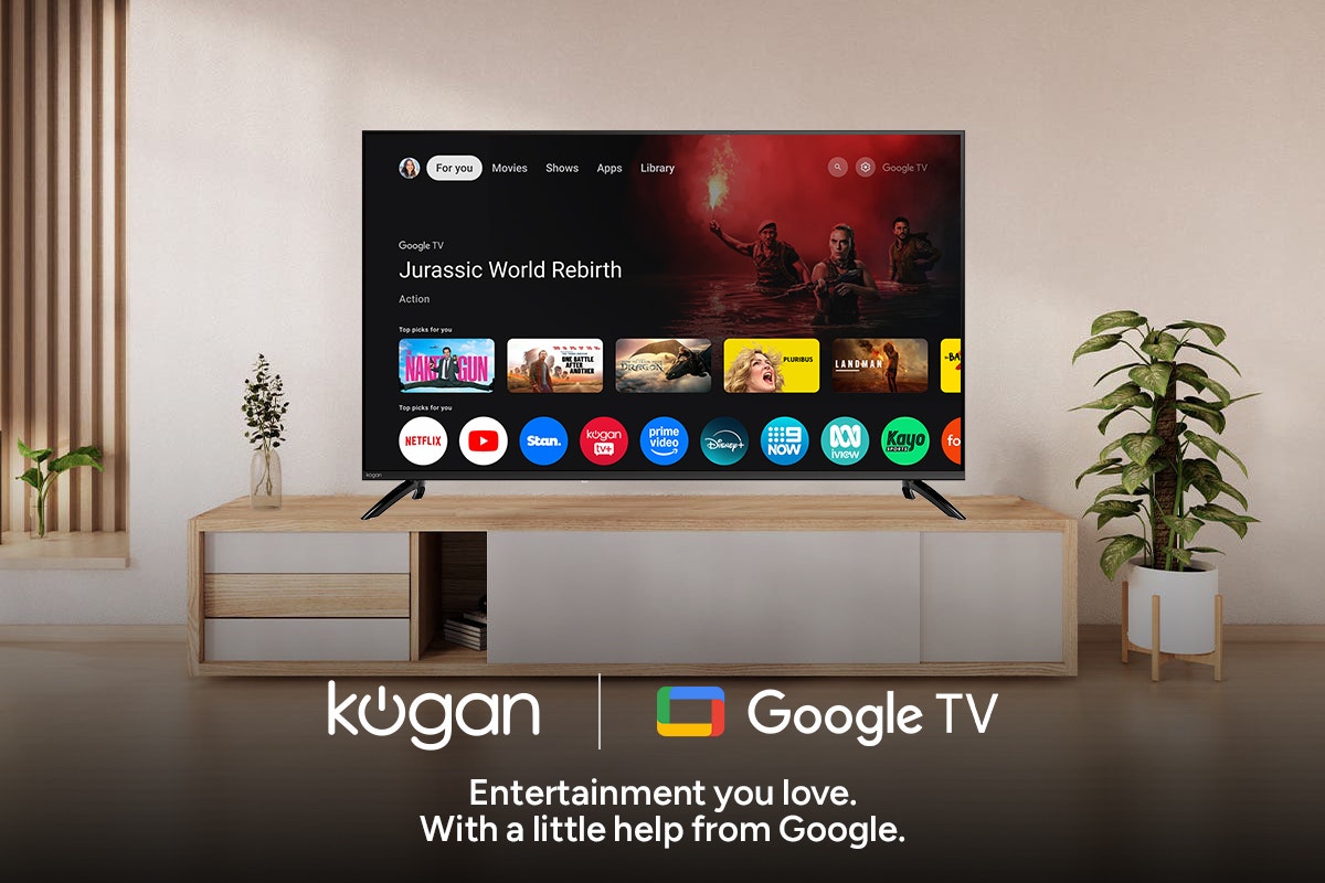 Kogan 55" LED 4K Smart AI Google TV