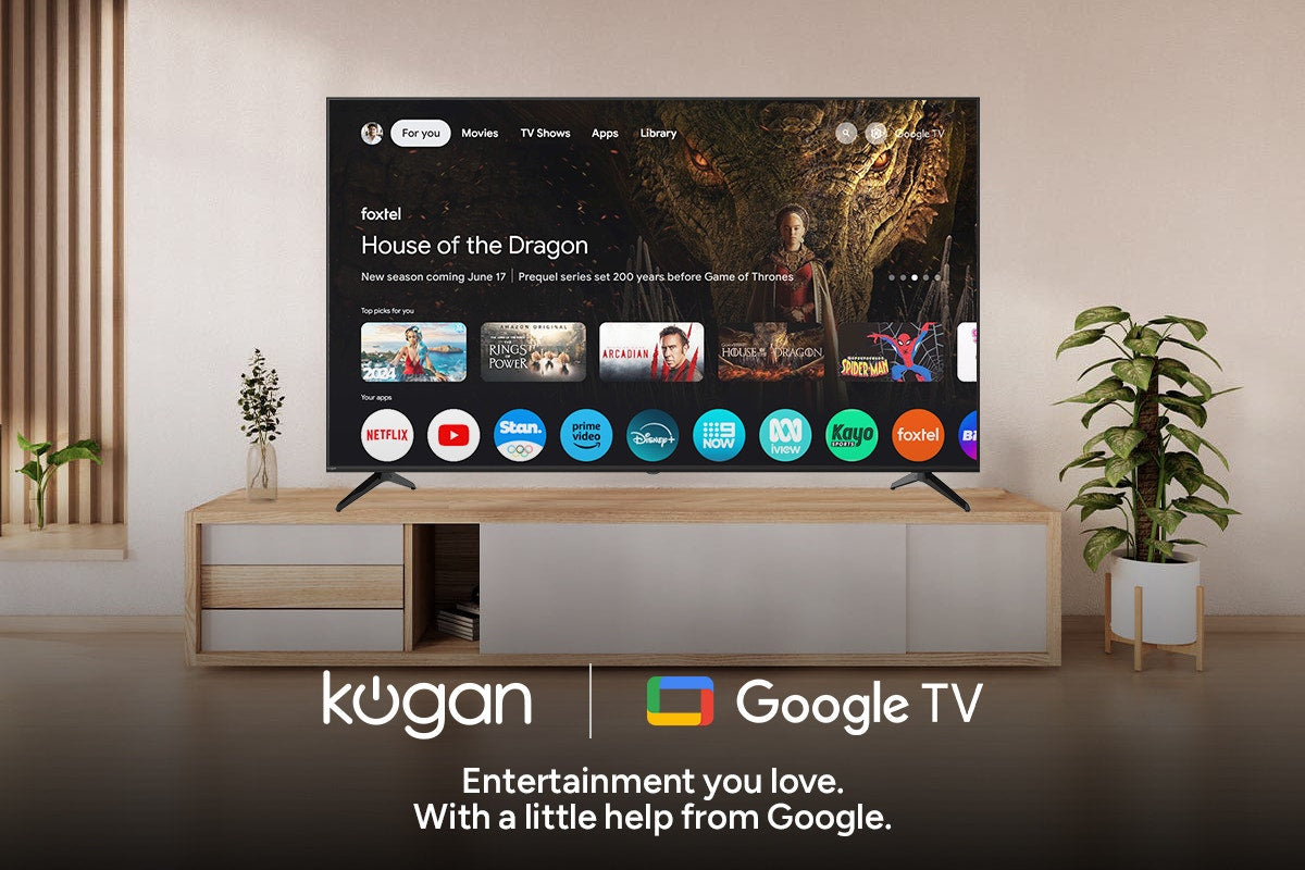 Kogan 75" LED 4K Smart AI Google TV - U95T