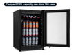 Kogan 131L Glass Door Bar Fridge