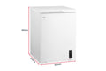 Kogan 143L Hybrid Chest Freezer (White)