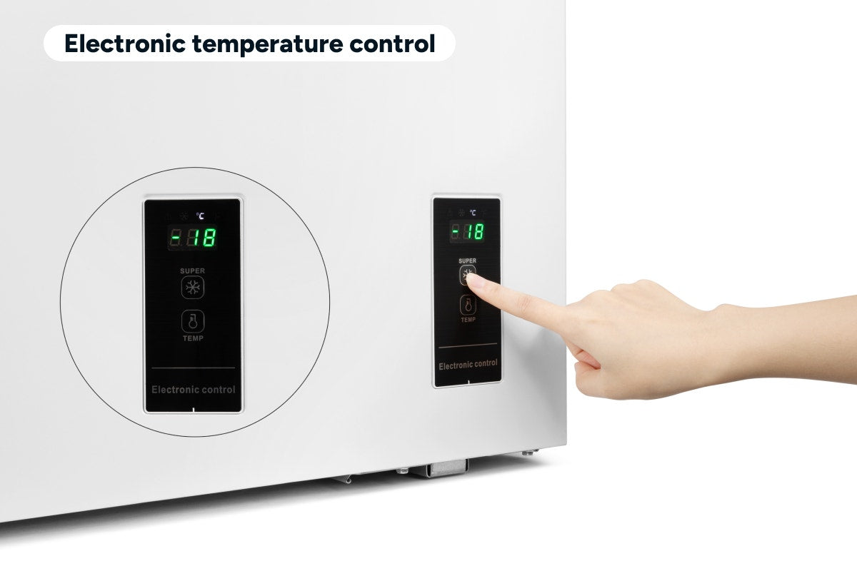 Kogan 198L Hybrid Chest Freezer (White)