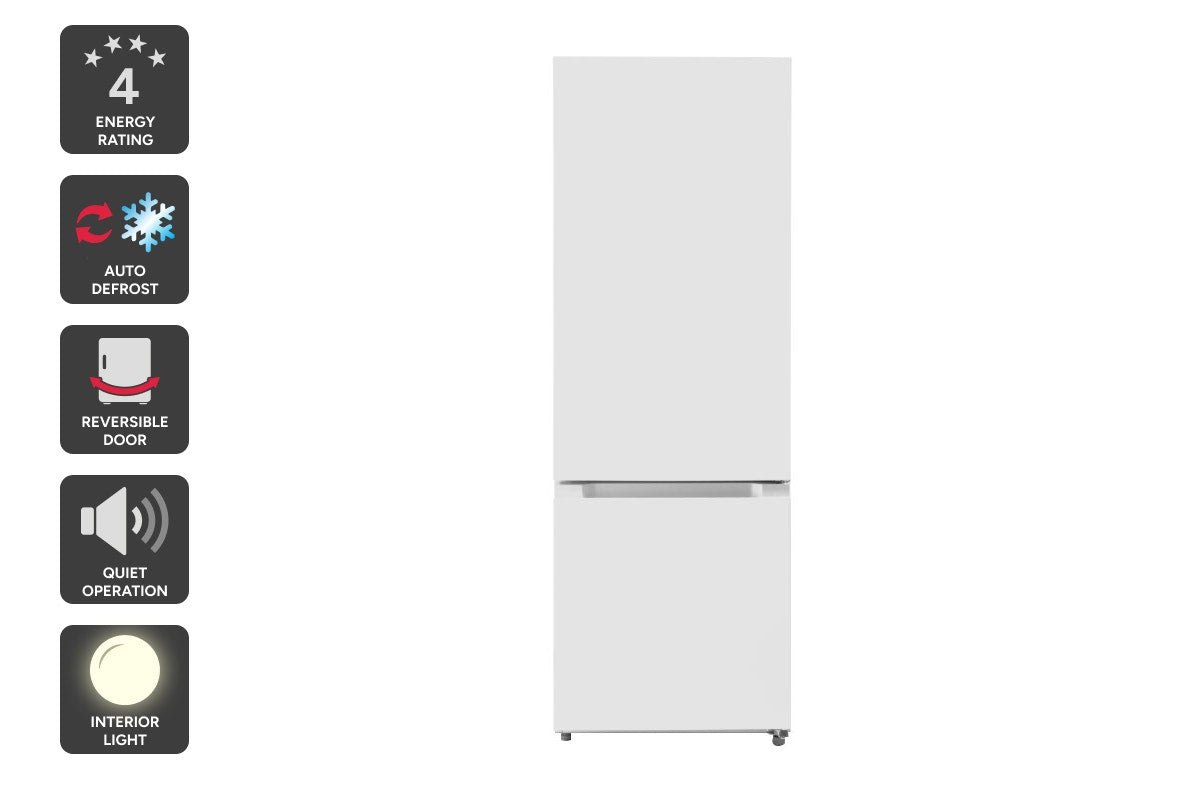 Kogan 325L Bottom Mount Fridge (White)