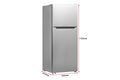 Kogan 413L Top Mount Fridge (Stainless Steel)