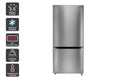 Kogan 529L Bottom Mount Fridge  - Stainless Steel)