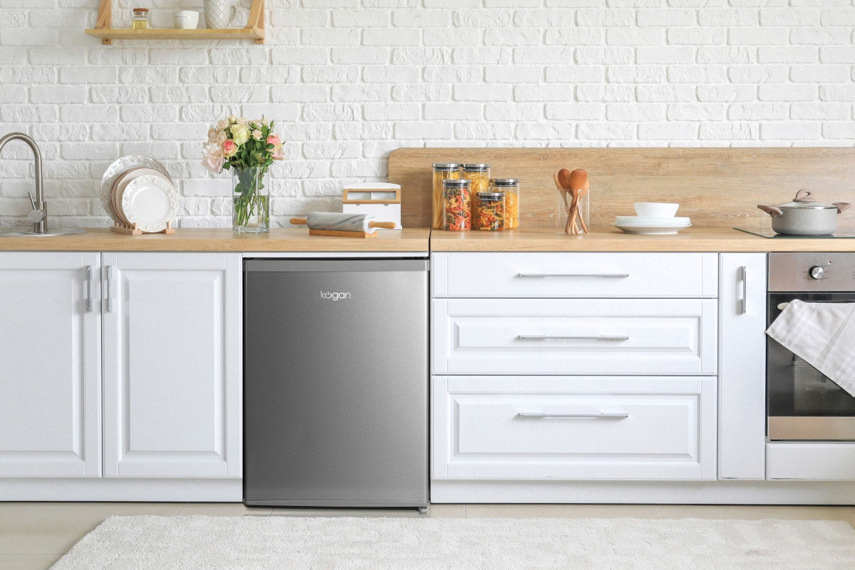 Kogan 65L Bar Fridge - Silver - SuperSaverAU - view 4