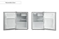 Kogan 65L Bar Fridge - Silver - SuperSaverAU - view 6
