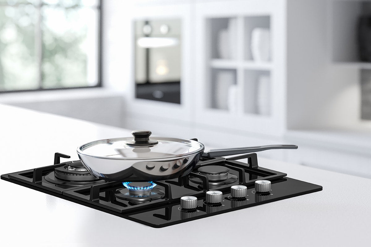 Kogan 60cm Gas Cooktop Black Glass - SuperSaverAU - view 5