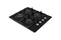 Kogan 60cm Gas Cooktop Black Glass - SuperSaverAU - view 3