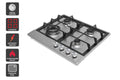 Kogan 60cm Gas Cooktop (Stainless Steel)
