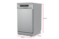 Kogan 45cm Freestanding Dishwasher (10 Place, Stainless Steel)