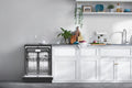 Kogan 60cm Freestanding Dishwasher (15 Place, Black Stainless Steel)
