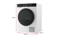 Kogan 10kg BLDC Inverter Heat Pump Dryer (White)