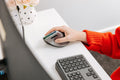 Kogan MX Vertical Rechargeable Wireless Ergonomic Mouse