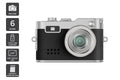 Kogan Mini Keychain Digital Camera (Black)