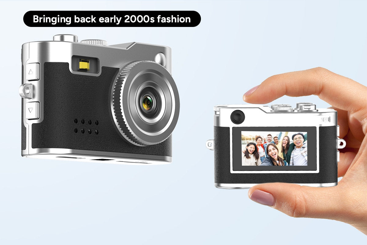 Kogan Mini Keychain Digital Camera (Black)