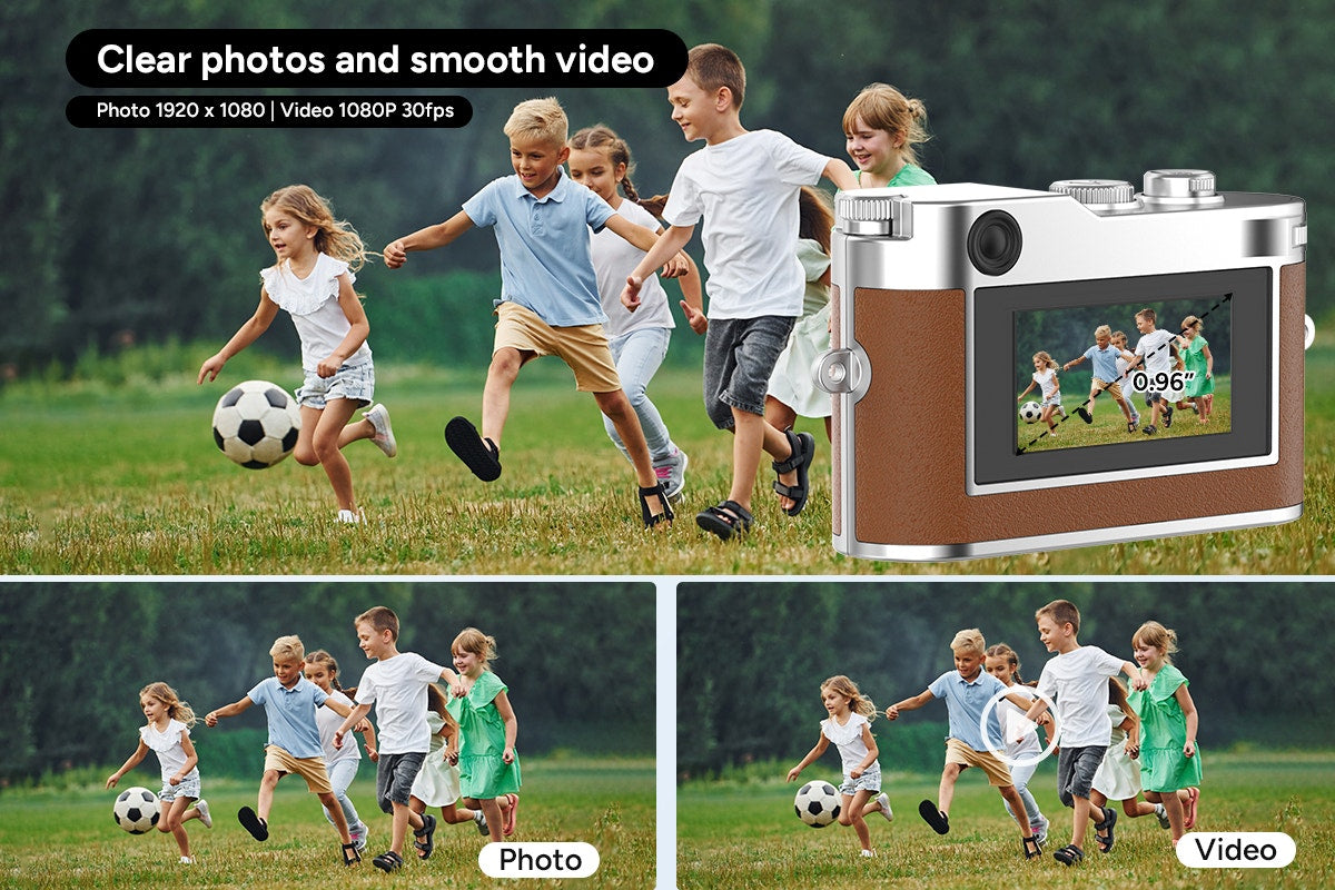 Kogan Mini Keychain Digital Camera (Brown)