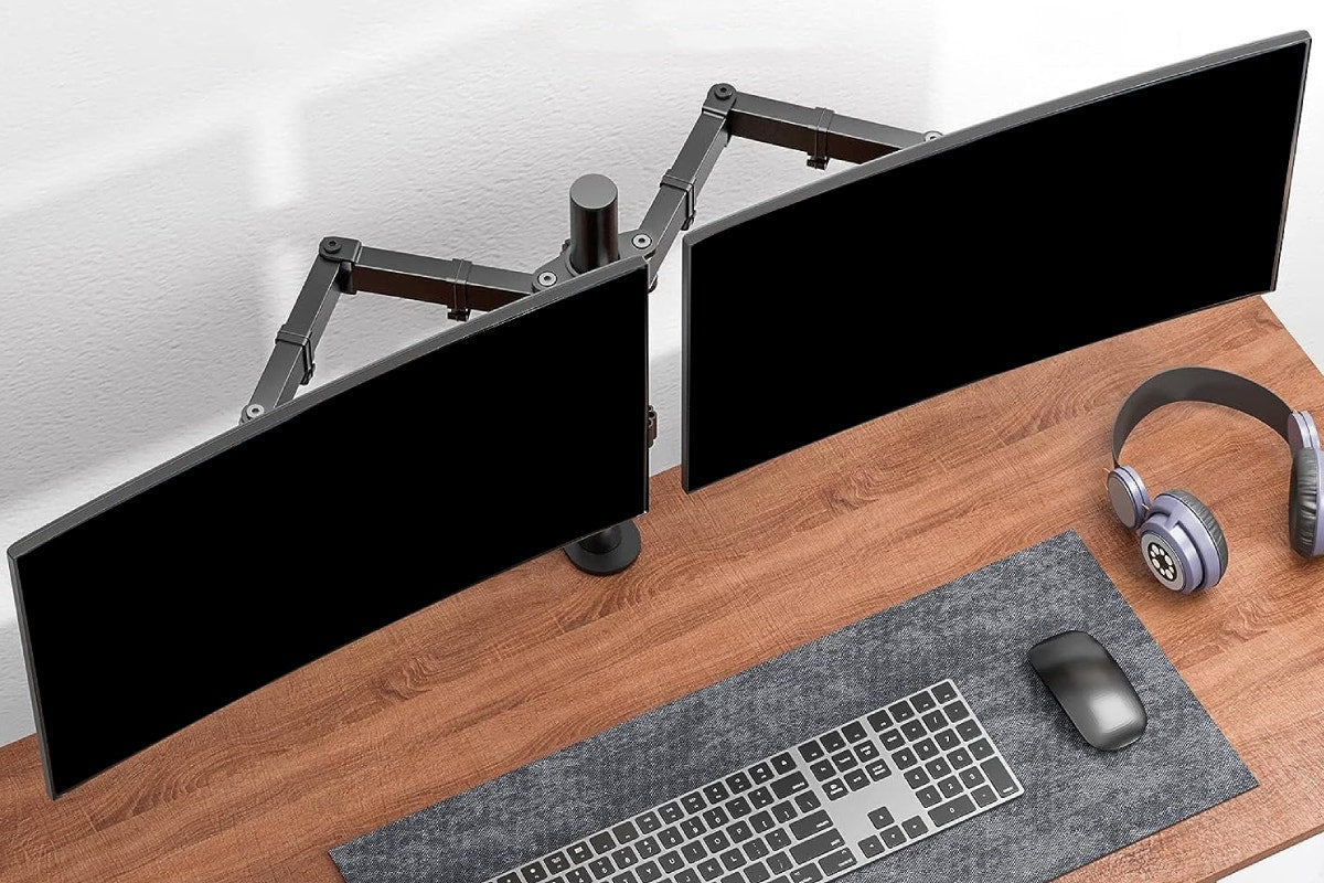 Kogan Articulating Dual Monitor Arm for 17"- 32" Monitors