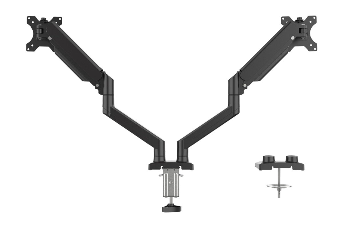 Kogan Full Motion Gas Spring Dual Monitor Arm for 17" - 32" Monitors