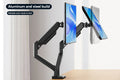 Kogan Full Motion Gas Spring Dual Monitor Arm for 17" - 32" Monitors
