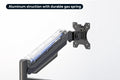 Kogan Full Motion Gas Spring Dual Monitor Arm for 17" - 32" Monitors