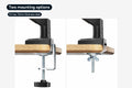 Kogan Full Motion Gas Spring Dual Monitor Arm for 17" - 32" Monitors