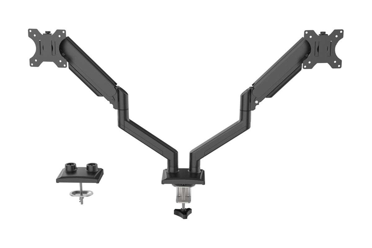 Kogan Full Motion Gas Spring Dual Monitor Arm for 17" - 32" Monitors