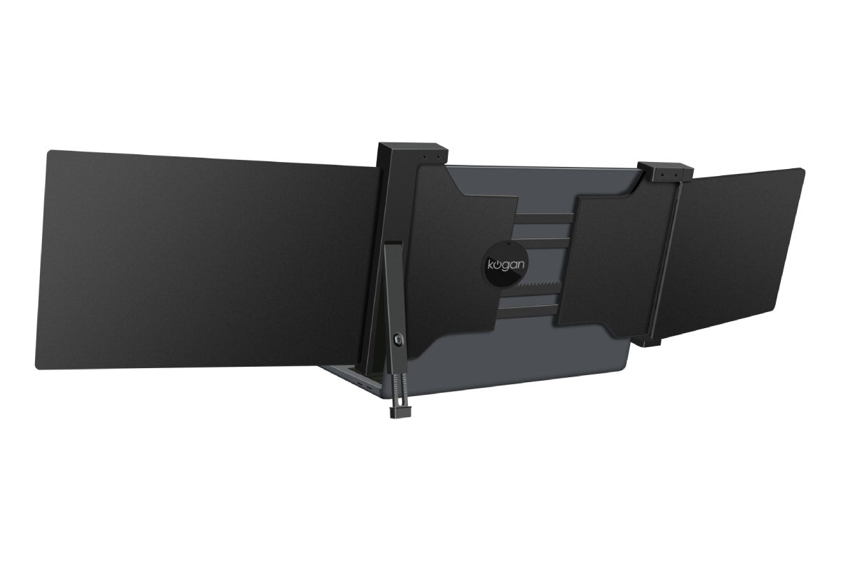 Kogan XPRESSO 13.3" Full HD Pro Dual Screen Tri-Fold Portable Monitor for 14” - 17” Laptops (1920 x 1080)