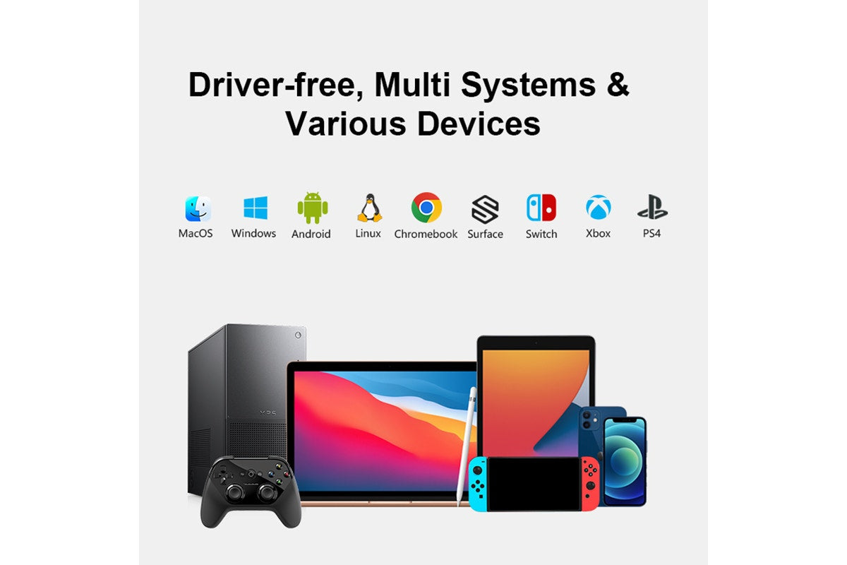 Kogan XPRESSO 16" FHD+ Stackable Dual Screen USB-C Portable Monitor (1920 x 1080)