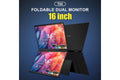 Kogan XPRESSO 16" FHD+ Stackable Dual Screen USB-C Portable Monitor (1920 x 1080)