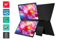 Kogan XPRESSO 16" QHD+ 2.5K Stackable Dual Screen USB-C Portable Monitor