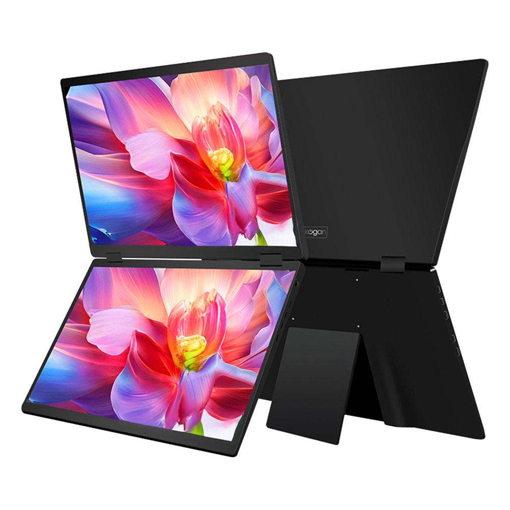Kogan XPRESSO 16" QHD+ 2.5K Stackable Dual Screen USB-C Portable Monitor