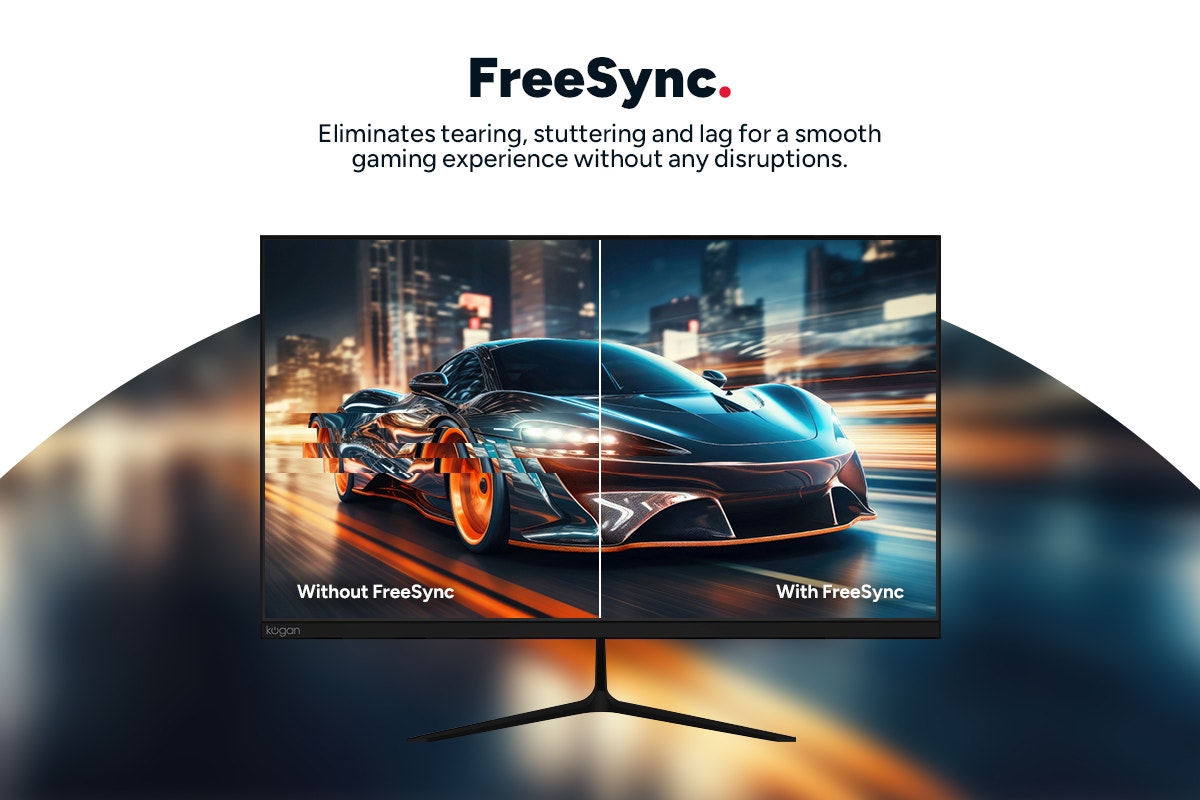 Kogan 27" QHD 75Hz Frameless FreeSync Monitor (2560 x 1440)