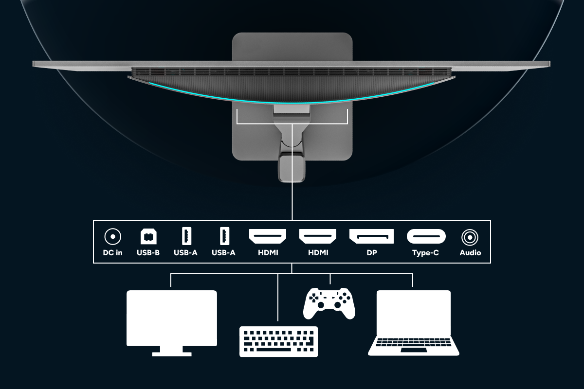 Kogan Omega 32" 4K UHD QD-OLED 240Hz 0.03ms USB-C Gaming Monitor (3840 x 2160)