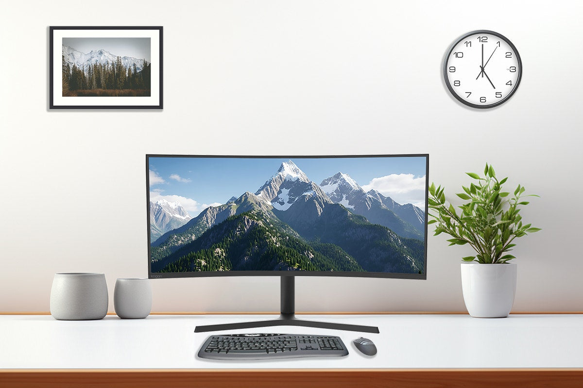Kogan Infinity 34" Curved Ultrawide WQHD 180Hz USB-C Monitor (3440 x 1440)