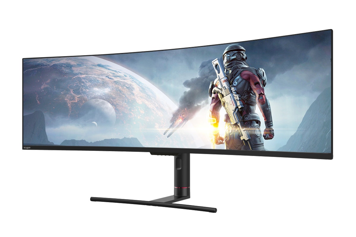 Kogan Infinity 49" Curved Ultrawide DFHD 144Hz USB-C Gaming Monitor (3840 x 1080)