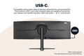 Kogan Infinity 49" Curved Ultrawide Dual QHD 5K 120Hz 1ms Freesync USB-C Gaming Monitor (5120 x 1440)