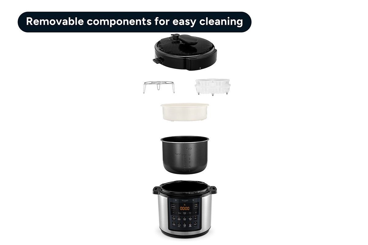 Kogan 6L 10-in-1 Multi Cooker - SuperSaverAU - view 12