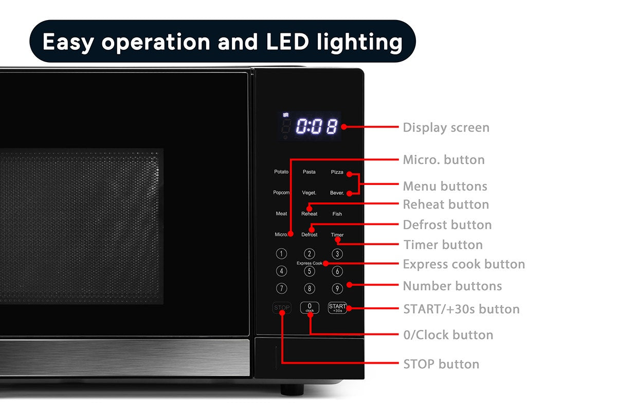 Kogan 25L Inverter Microwave Oven