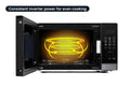 Kogan 34L Inverter Microwave Oven with Mirror Finish