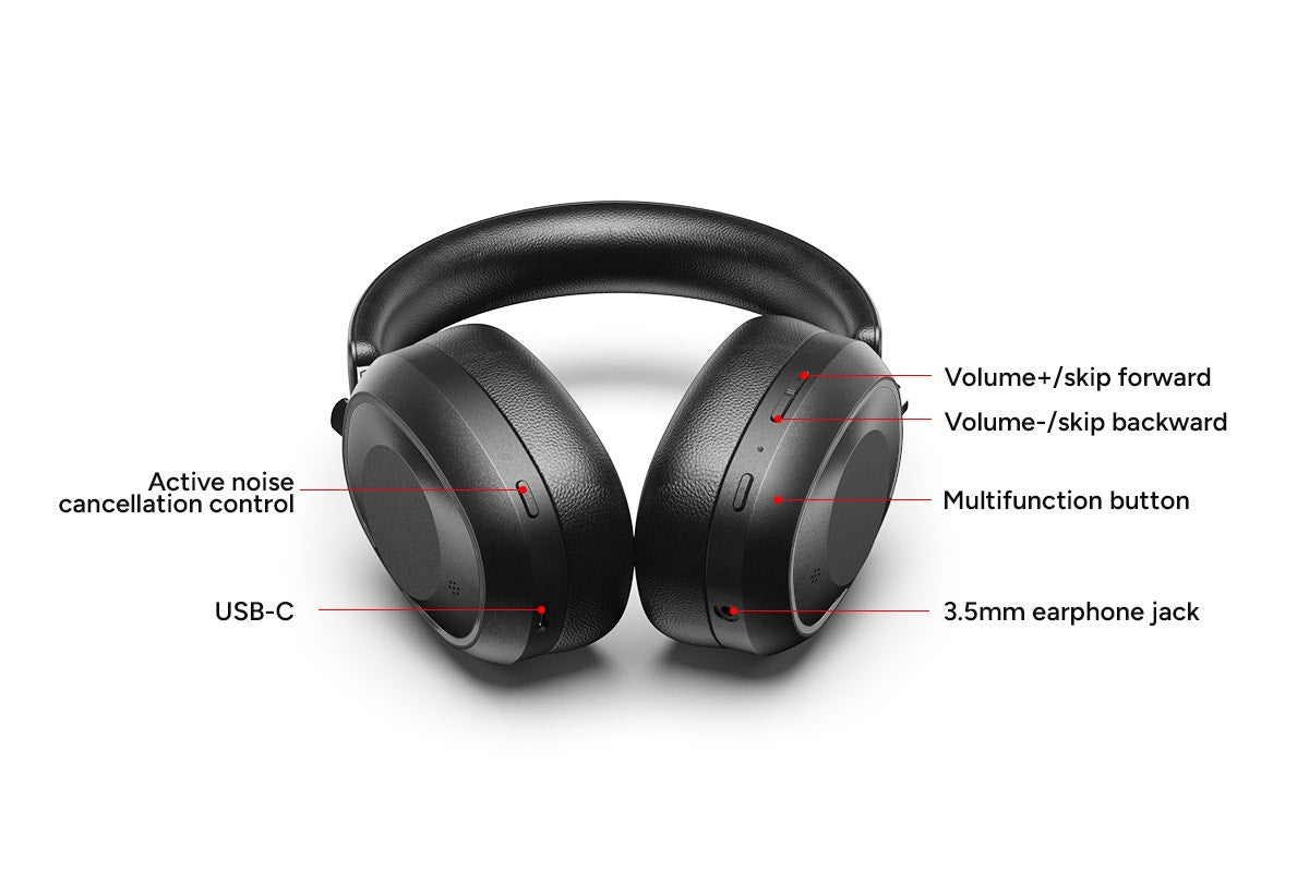 Kogan NC45 Ultra Hybrid Active Noise Cancelling Over-Ear Headphones