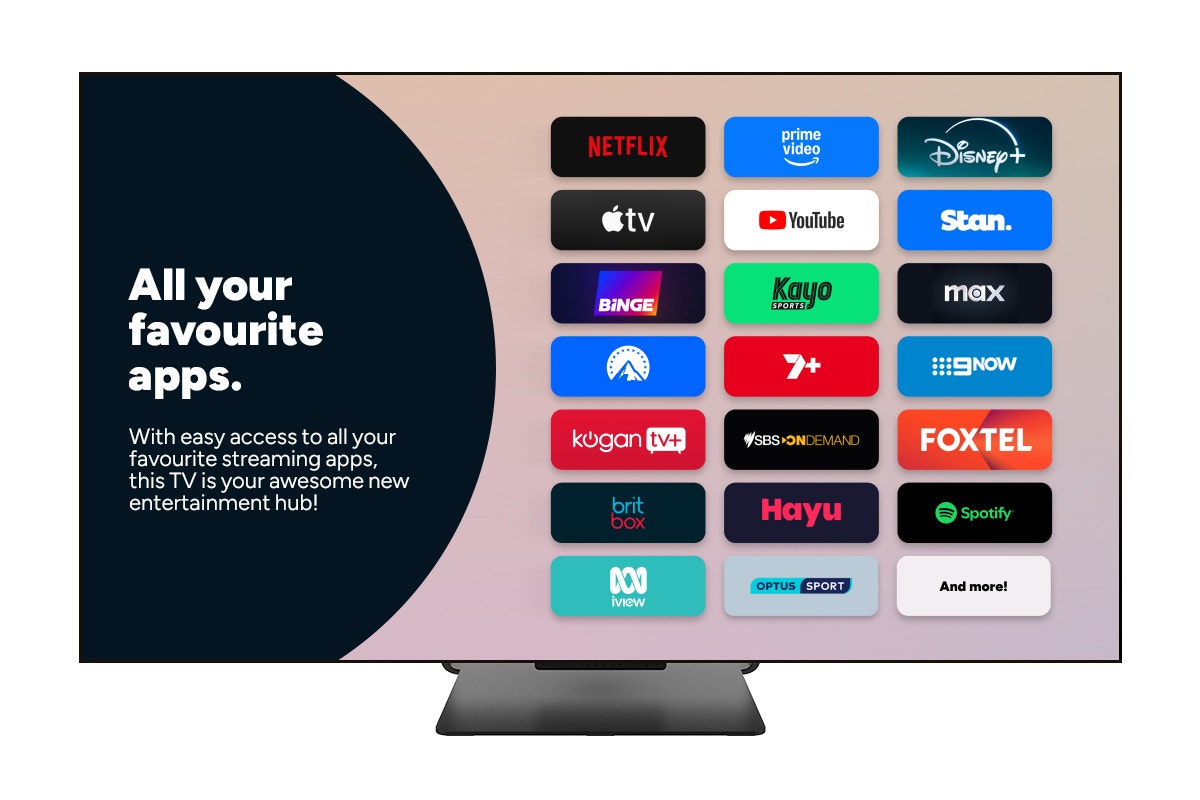 Kogan 55" OLED 4K 120Hz Smart AI Google TV - X98J