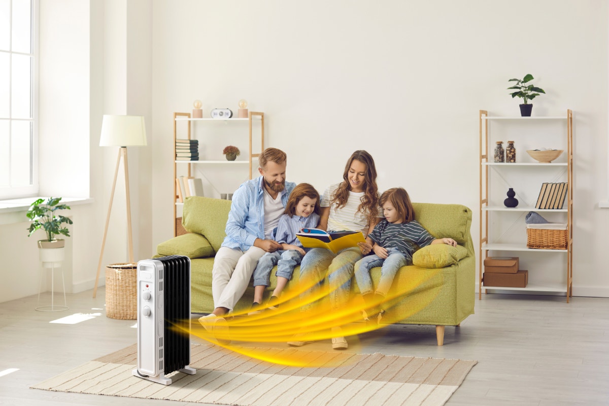 Kogan 1500W 7 Fin Oil Heater