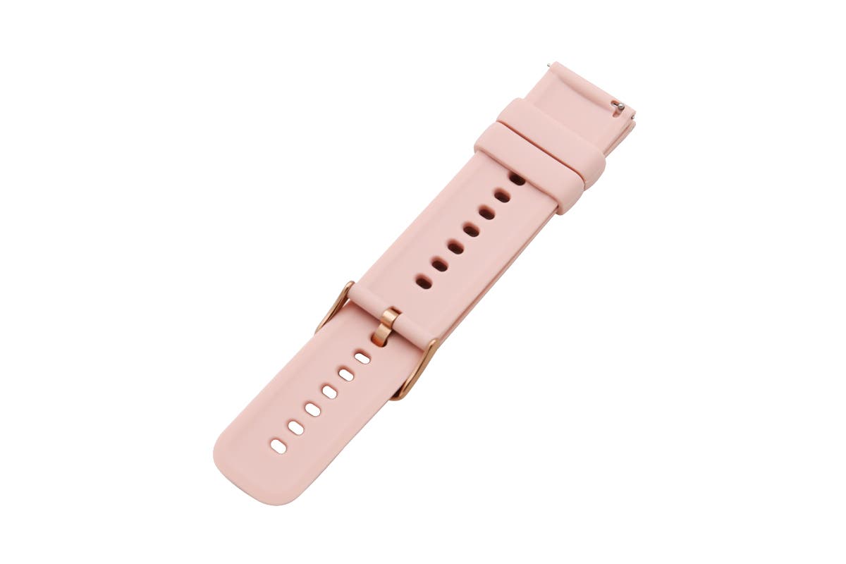 Silicone Strap for Kogan Pulse 3 Smart Watch (Rose Gold)