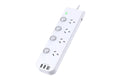 Kogan 4-Way Surge Protect Power Board with 2 USB-A & 1 USB-C Ports
