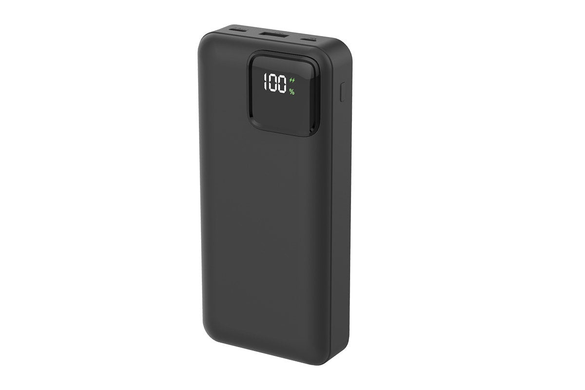 Kogan TravelBoost 20000mAh 20W PD Power Bank with Built-in USB-C & Lightning Cable