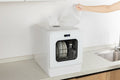 Kogan Portable Benchtop 3 Place Dishwasher (White)