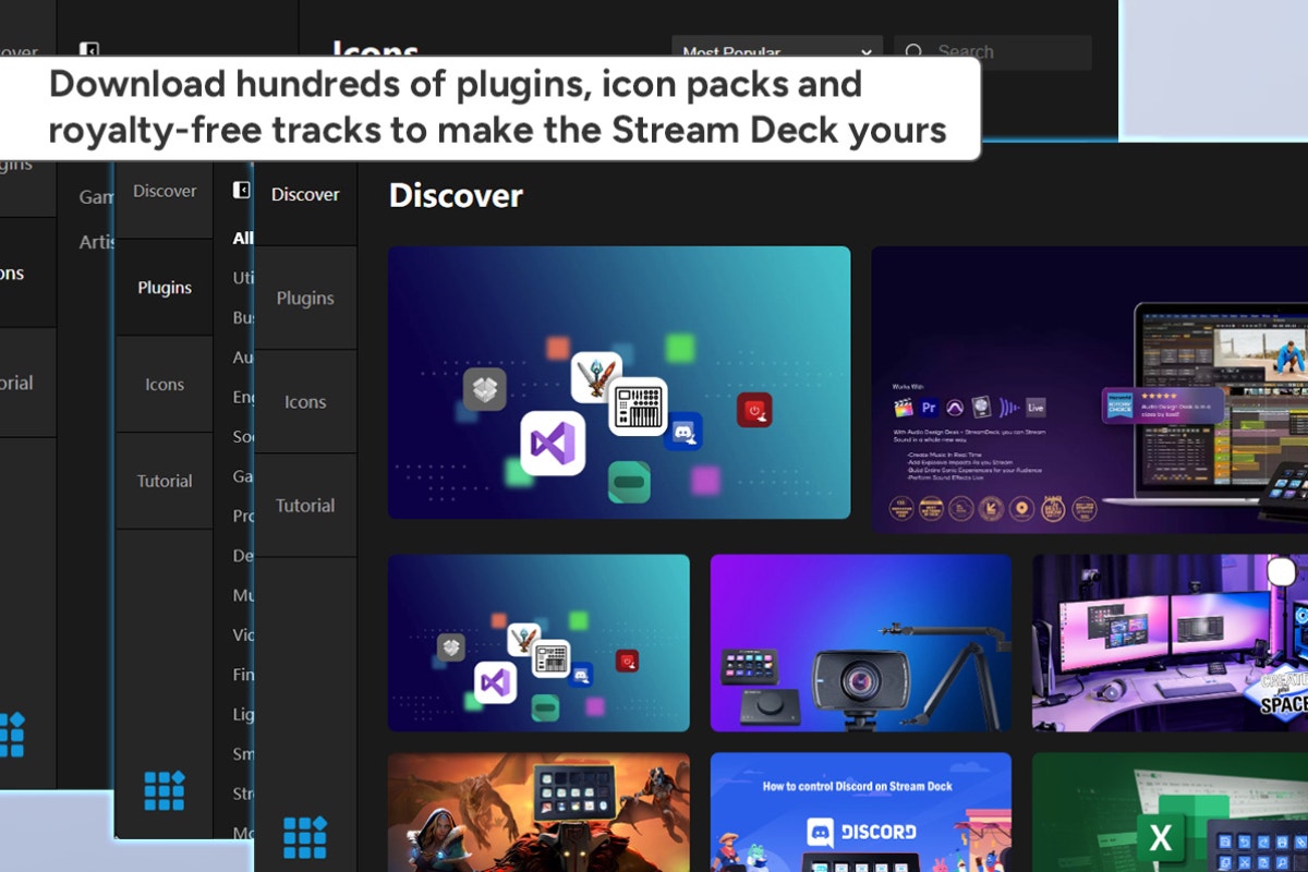 Kogan Stream Deck with 15 Programmable Keys