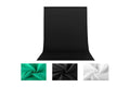 Kogan Photography Backdrops Set (Green/White/Black, 3 Pack)
